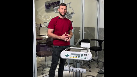 Стоматологическая установка Mercury 550 с подкатным блоком. Краткий обзор