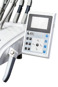 Стоматологическая установка Safety M2 верхняя подача с 24-диодным светильником премиум - Фото 4